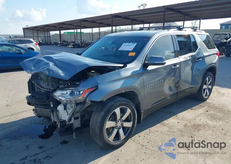 2018 Chevrolet Traverse 3Lt из США, поврежденный, VIN 1GNERHKW1JJ182855